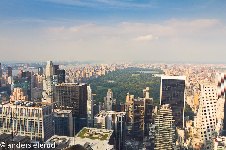 Central Park from Top of the Rock
